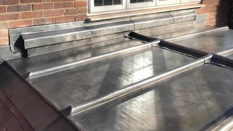 Lead roofing