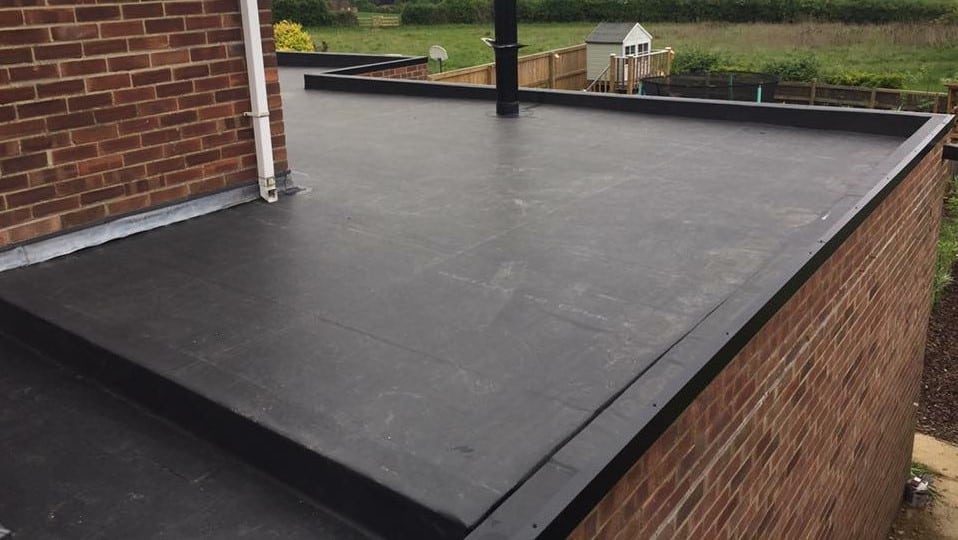 Rubber roofing